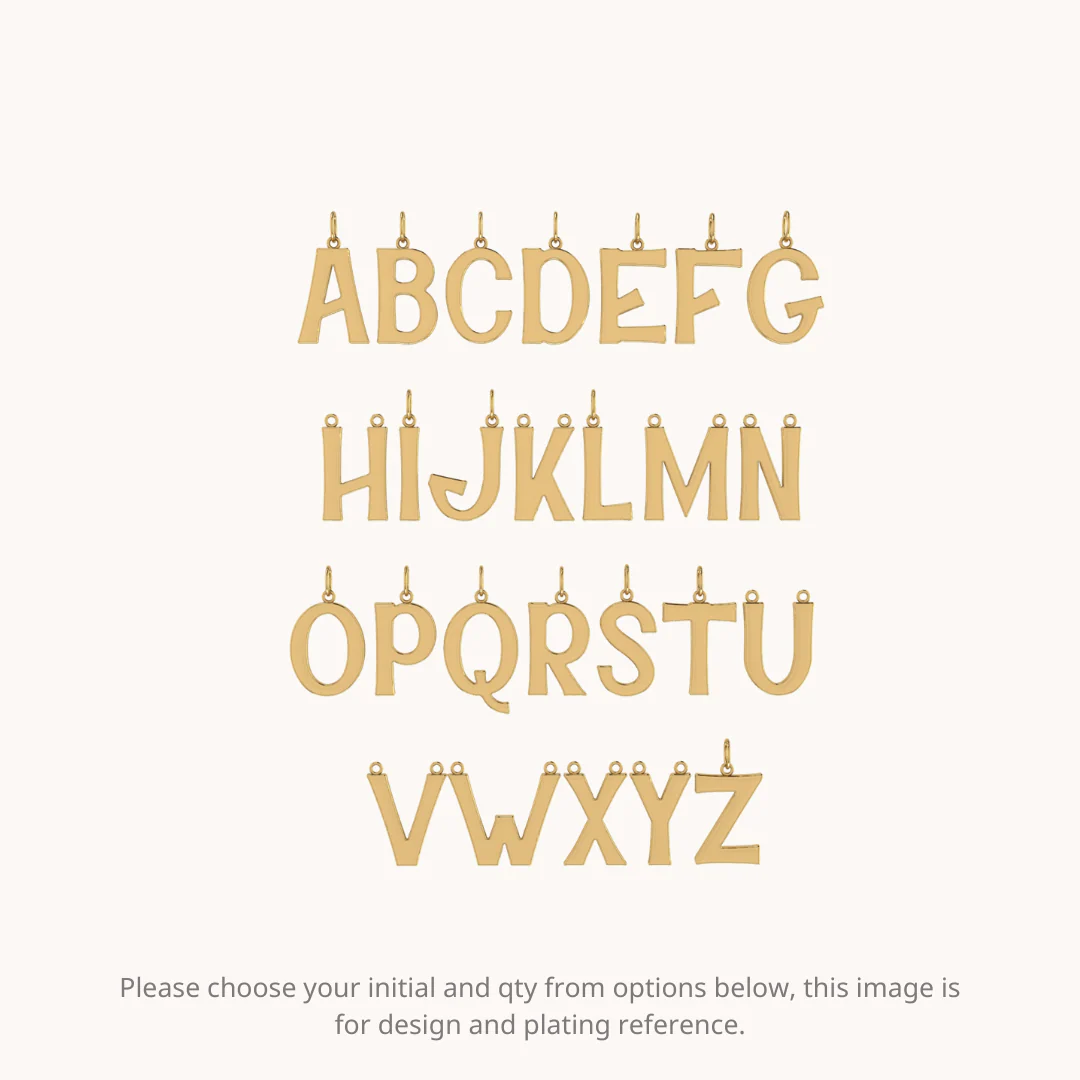 Aurora Initial Necklace with chain ( A to Z Available) - Image 4