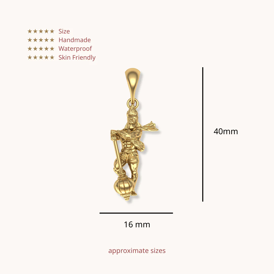 Bajrangbali Hanuman Pendant - Image 3