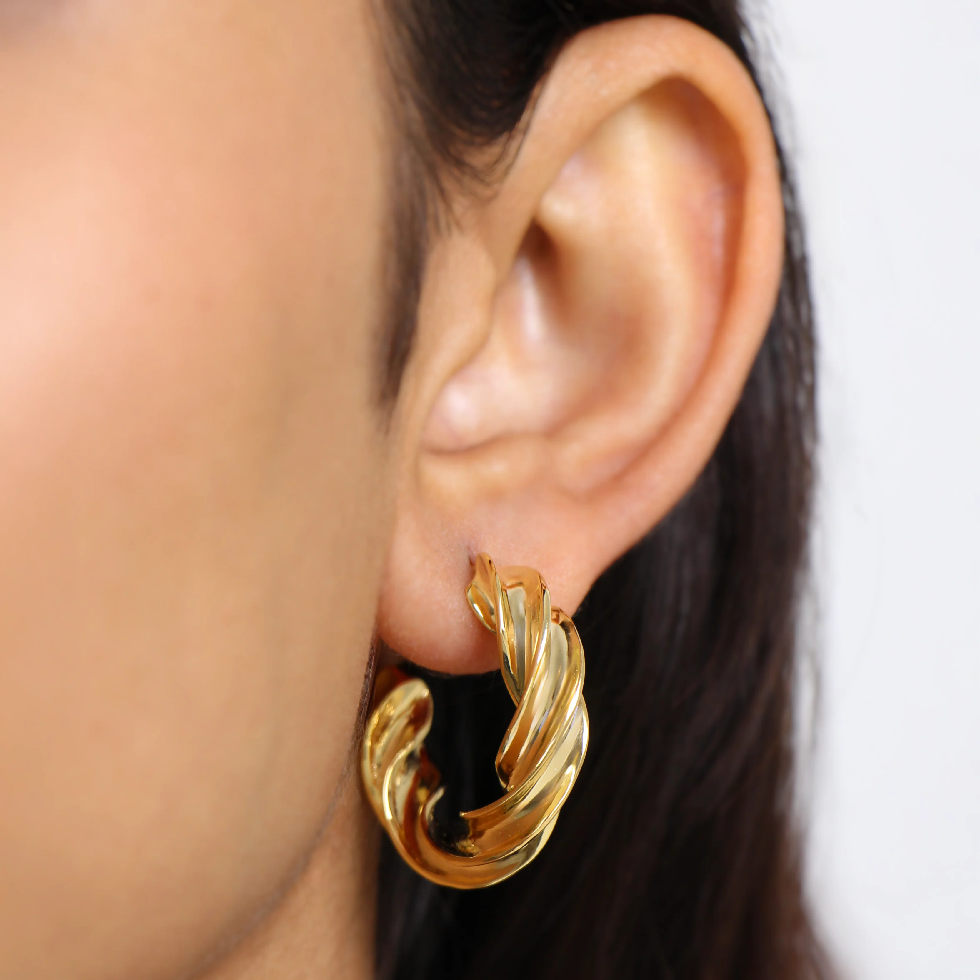 Big Swirl Hoops - Image 2