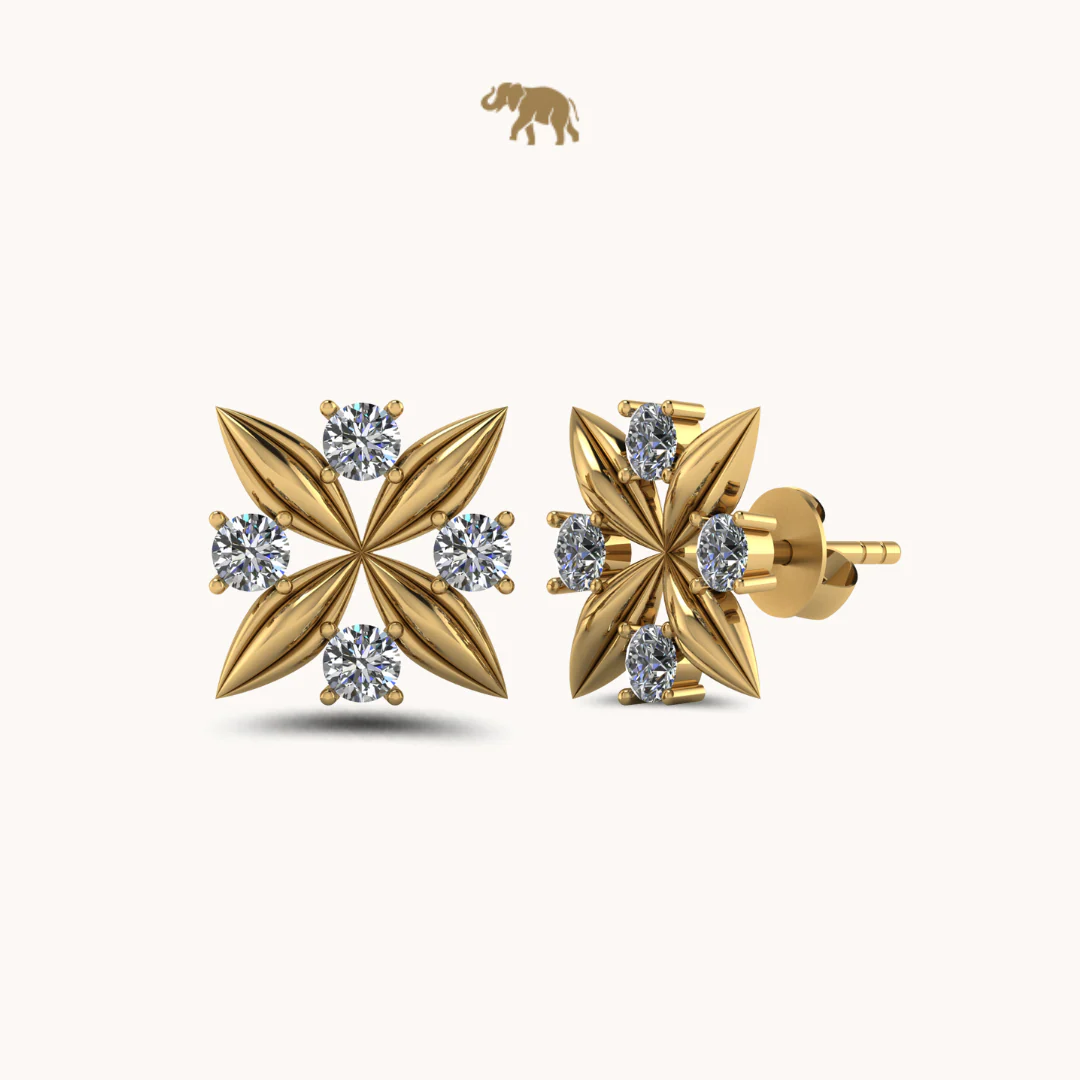 Blush Bloom Earrings - Image 3