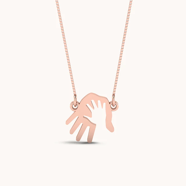 Clasped Care Necklace - Image 3