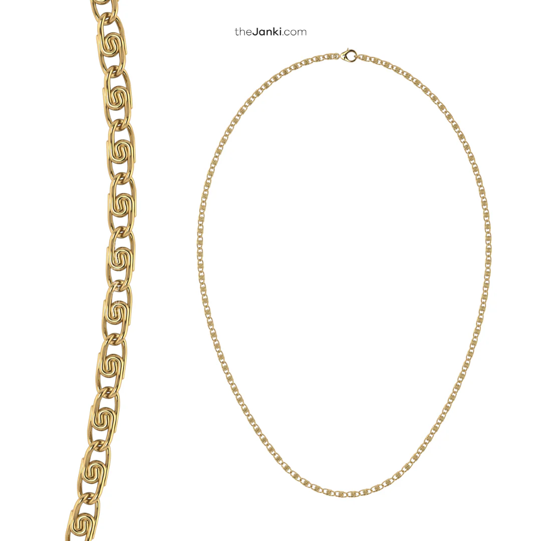 Golden Classic Couple Chain - Image 3