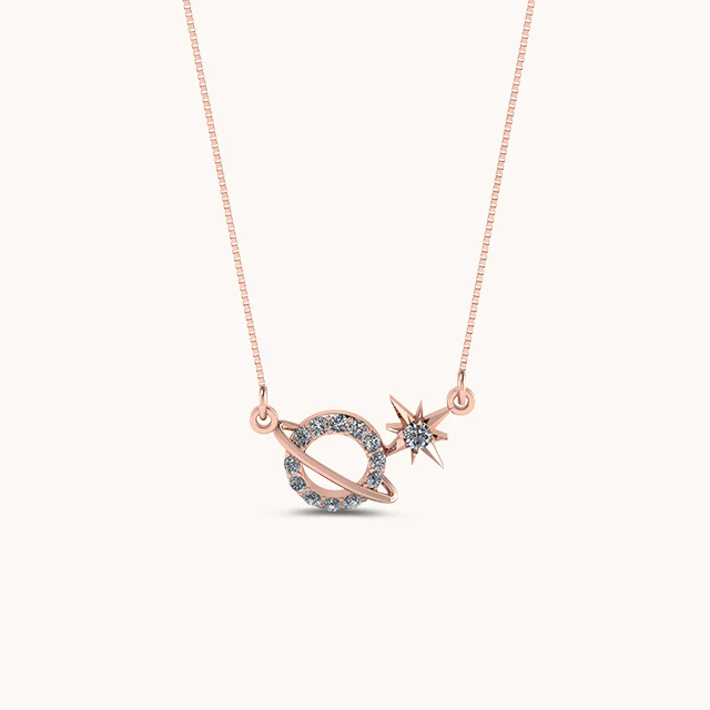 Cosmic Crescent Necklace - Image 4