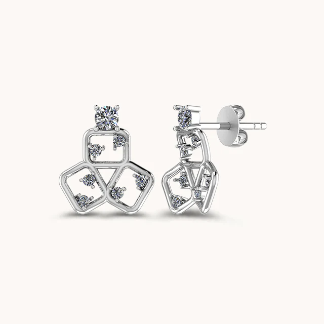 Dazzling Star Night Earrings - Image 3