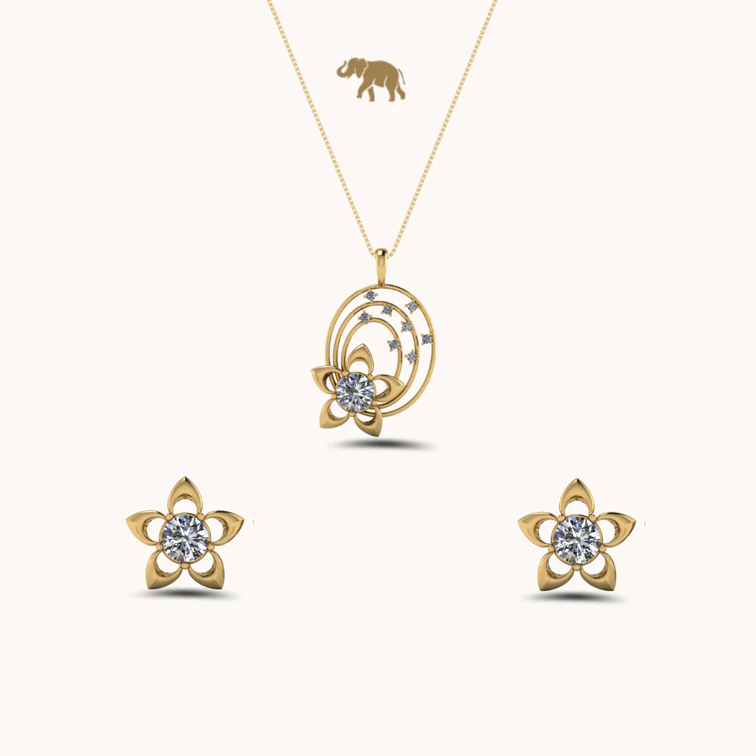 Dream Catcher Earrings & Necklace Set - Image 2