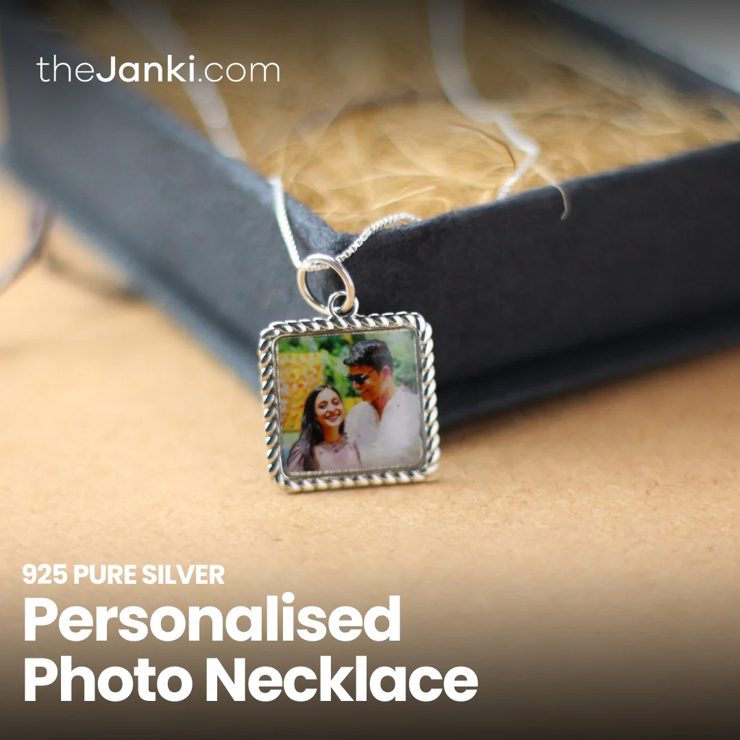 Personalise Happy Photo Necklace - Image 6