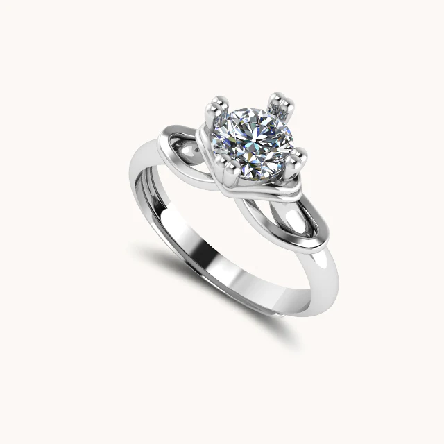 Frosted Elegance Ring - Image 2