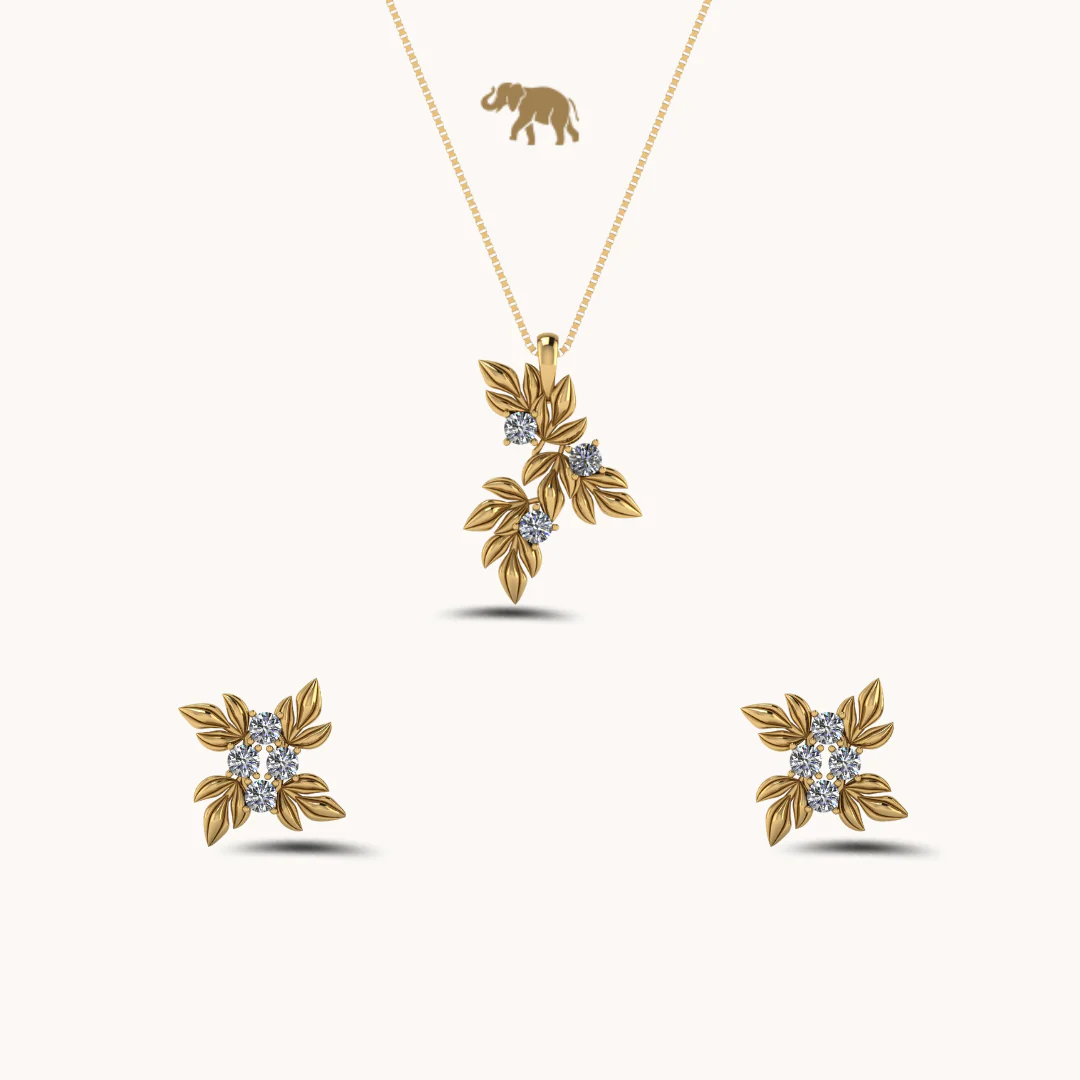 Garden of Noor Earrings & Necklace Set - Image 2