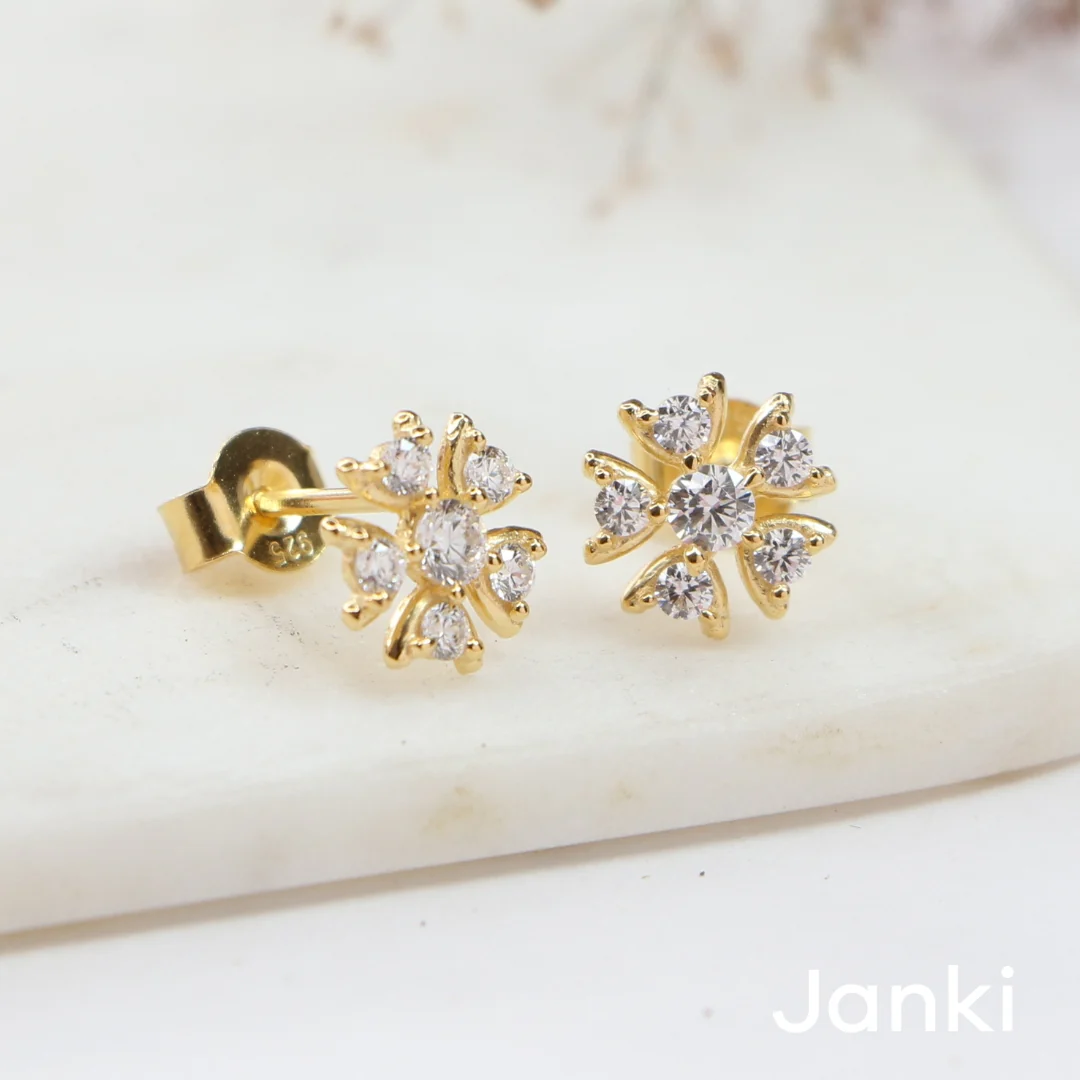 Happy Flower Earrings - Image 4