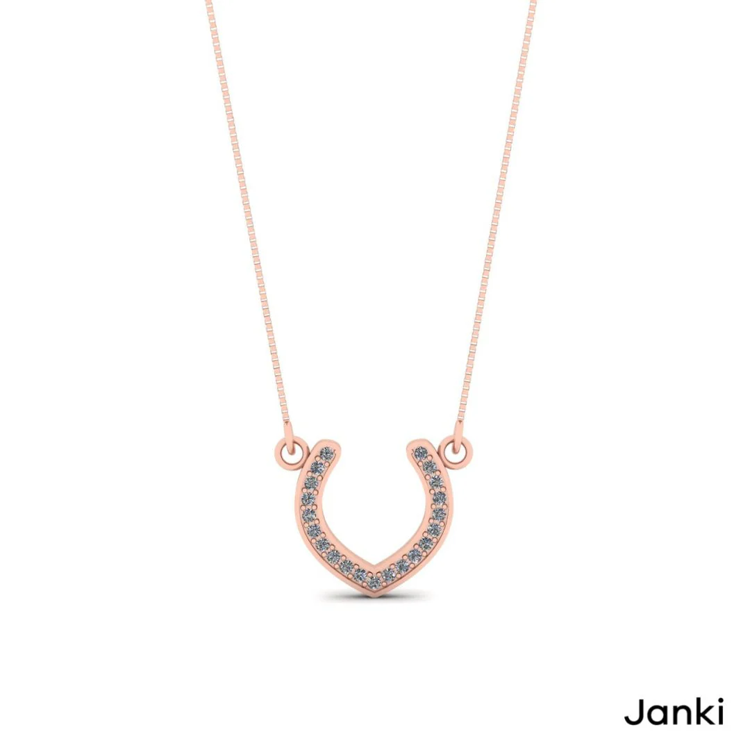 Horse Shoe Necklace - Image 4