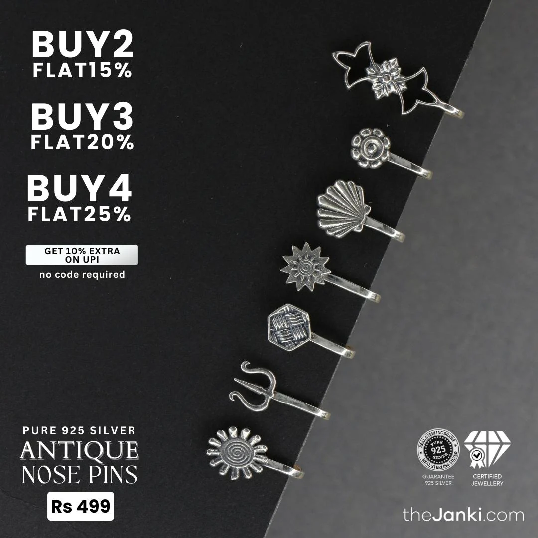 Janki Antique Snail Nosepin - Image 2