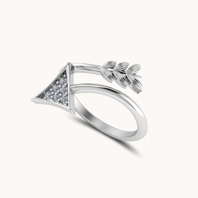 Janki Arrow Ring (Adjustable Size) - Image 3