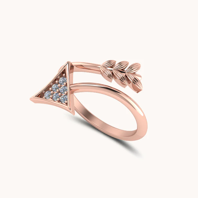 Janki Arrow Ring (Adjustable Size) - Image 4