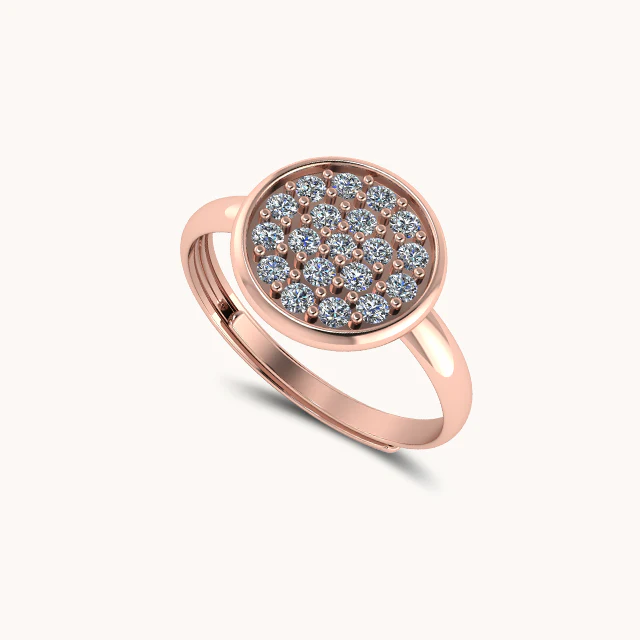 Janki Moon Cluster Ring (Adjustable Size) - Image 4
