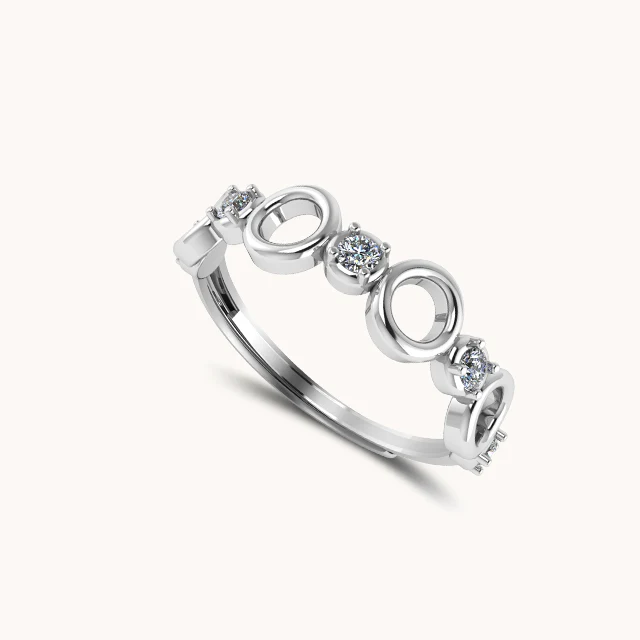 Janki Eternity Circle Ring (Adjustable Size) - Image 4