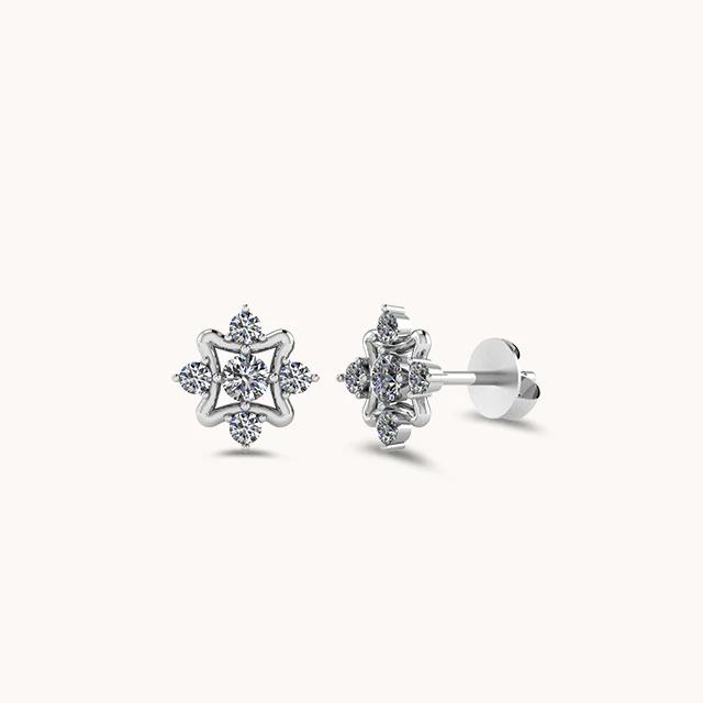 Flora Stud Earrings - Image 4
