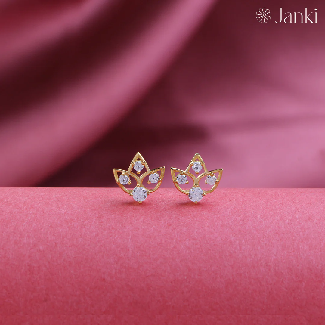 Lotus Luster Earring - Image 2