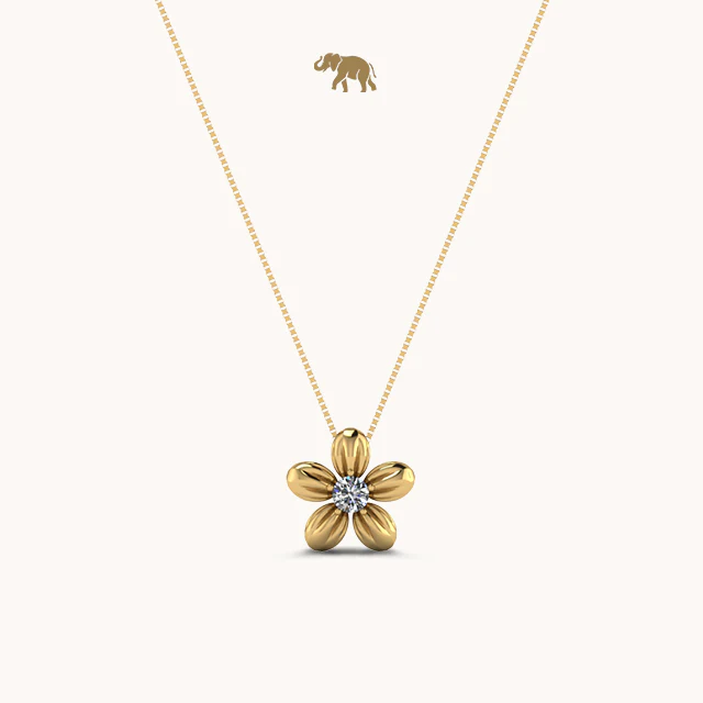Juhi Necklace with chain by Arushaa - Image 3