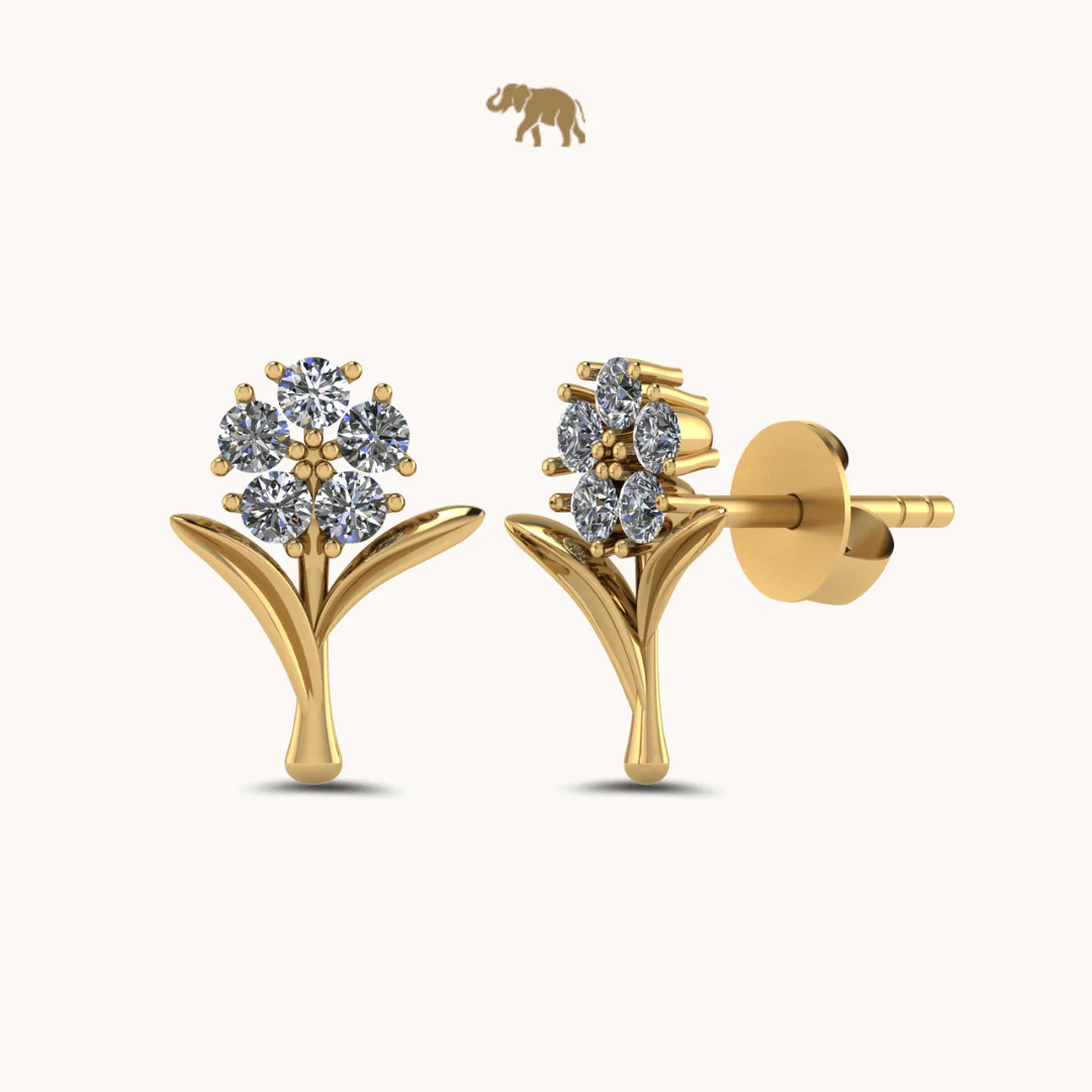 Leaflet Earrings - Image 2