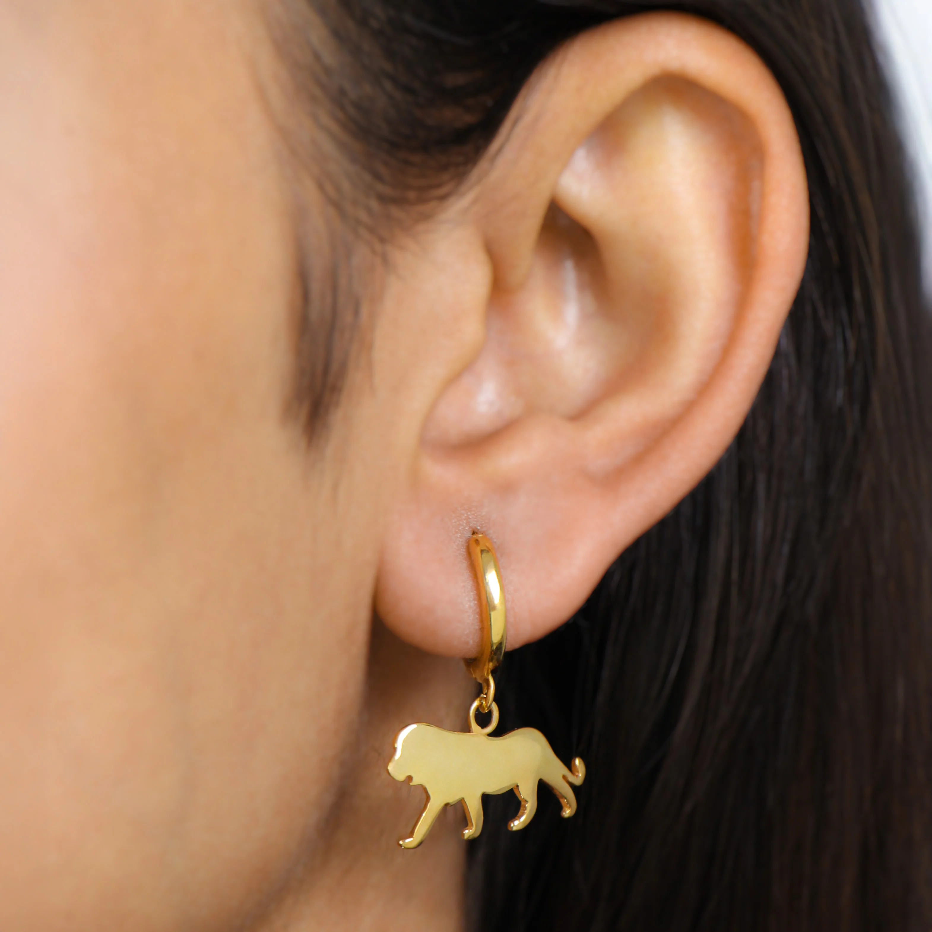 Lion King Dangling Earrings