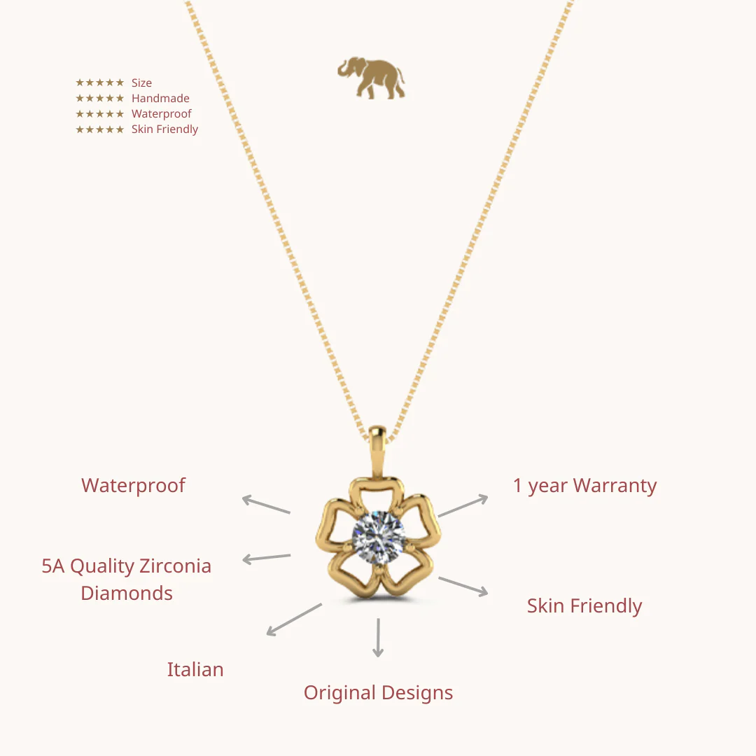 Lucky Dream Necklace with chain by Arushaa - Image 3