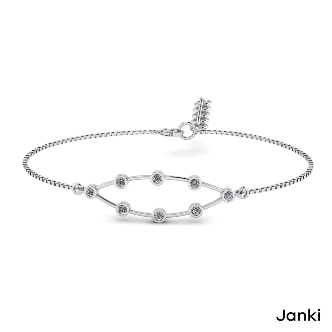 Marquee Diamond Zirconia Bracelet - Image 3
