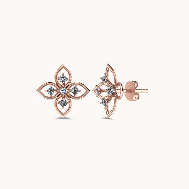 Marquee Flower Earrings - Image 4