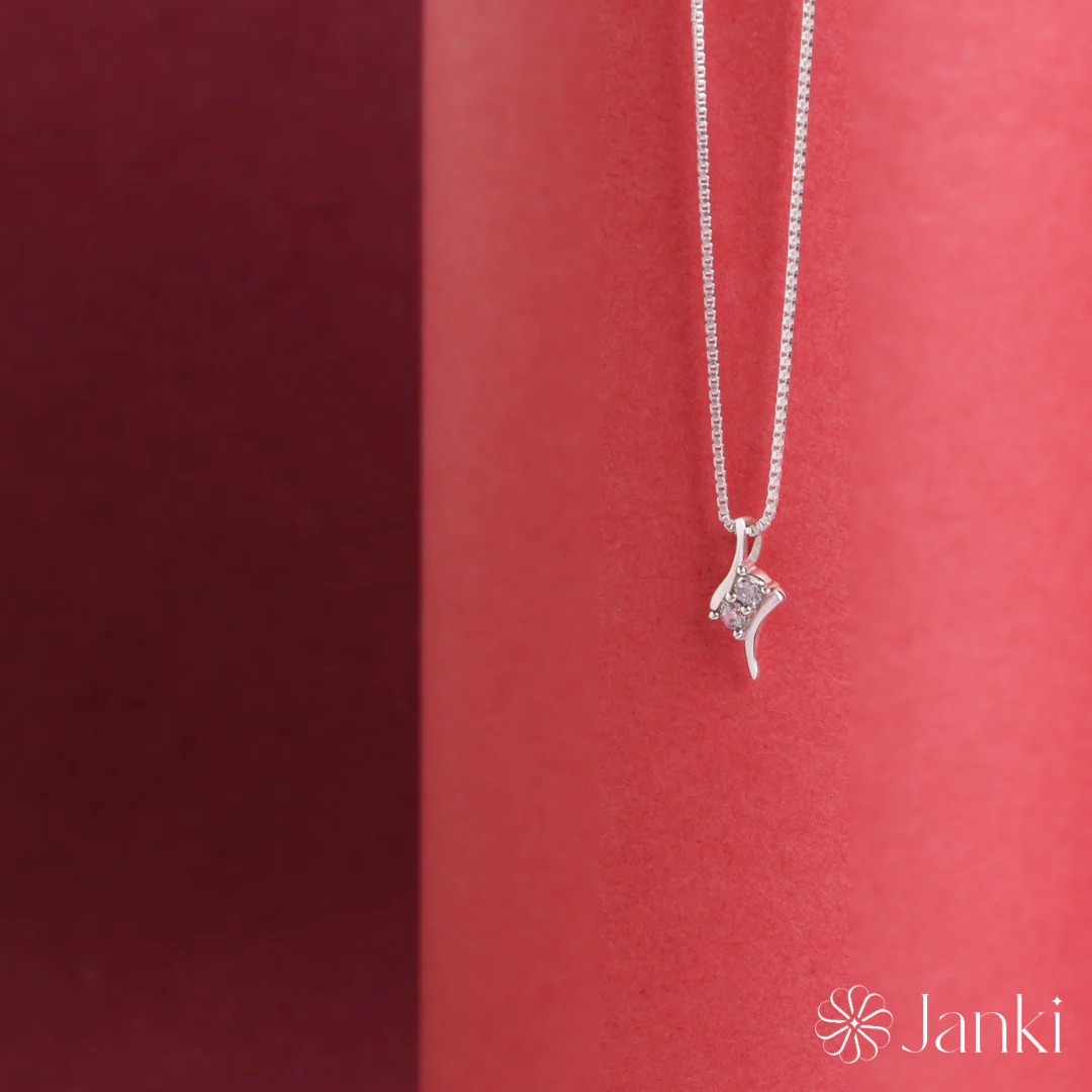 Opulent Diamond Zirconia Necklace - Image 2