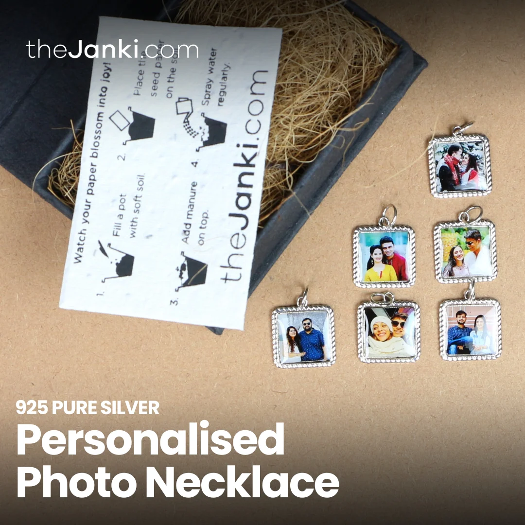 Personalise Happy Photo Necklace - Image 4