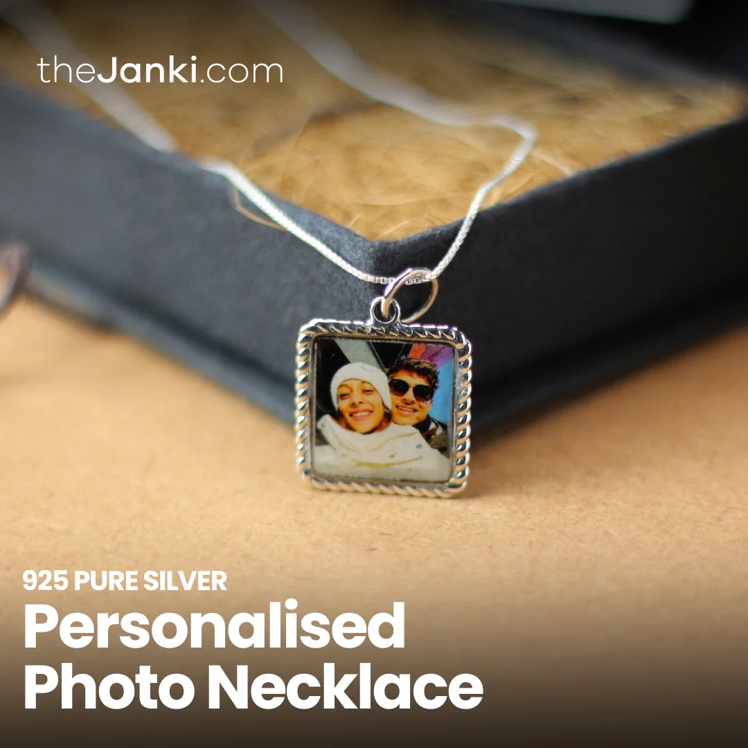 Personalise Happy Photo Necklace - Image 7