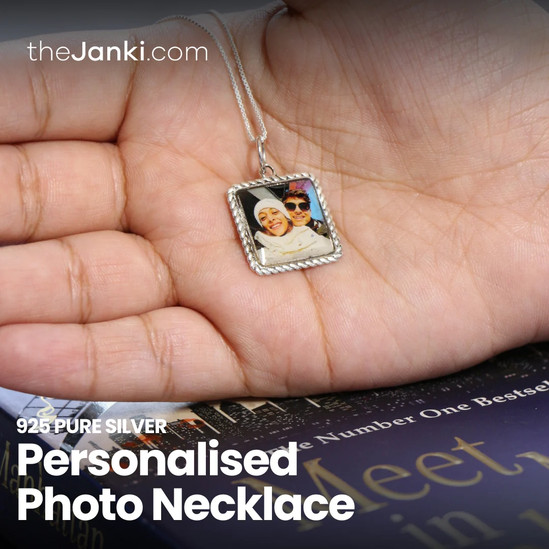 Personalise Happy Photo Necklace - Image 3