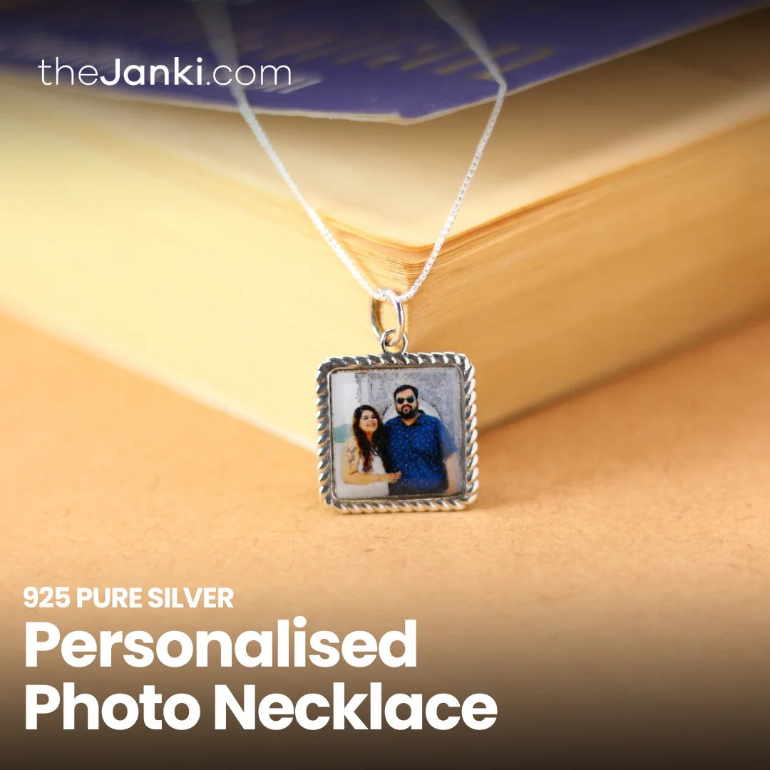 Personalise Happy Photo Necklace - Image 5