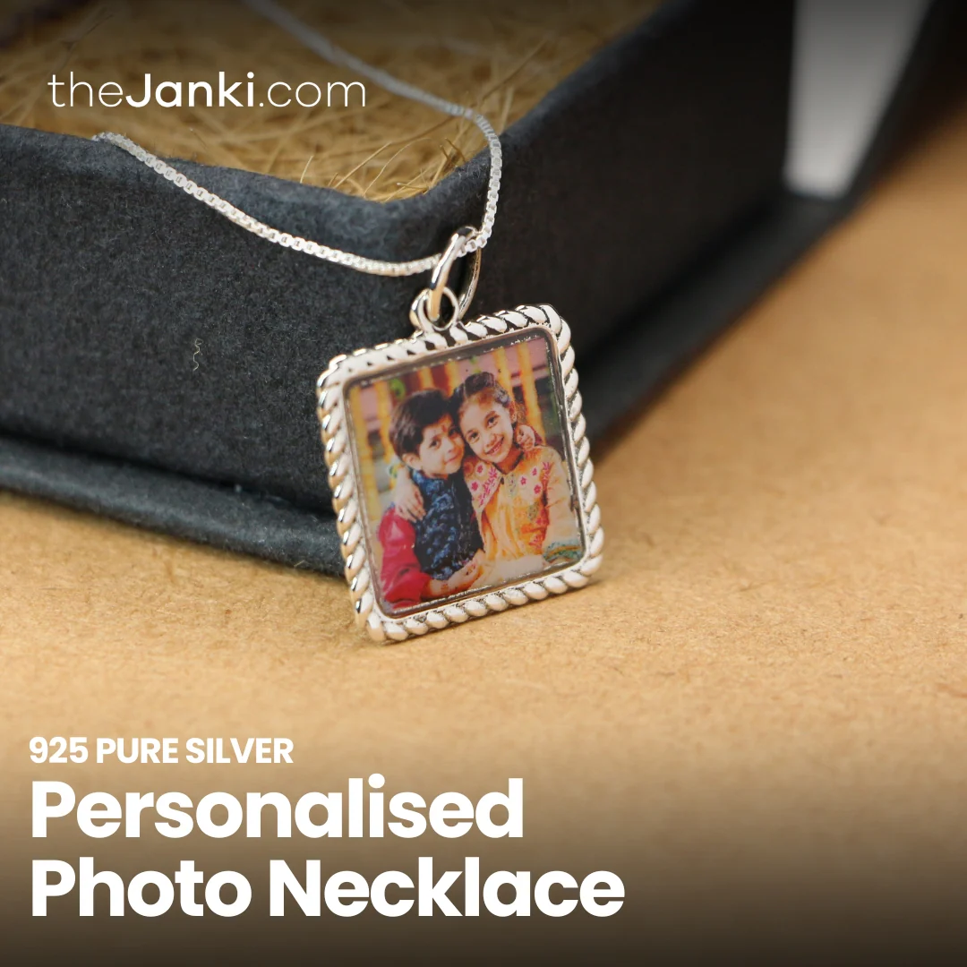 Personalise Happy Photo Necklace - Image 8