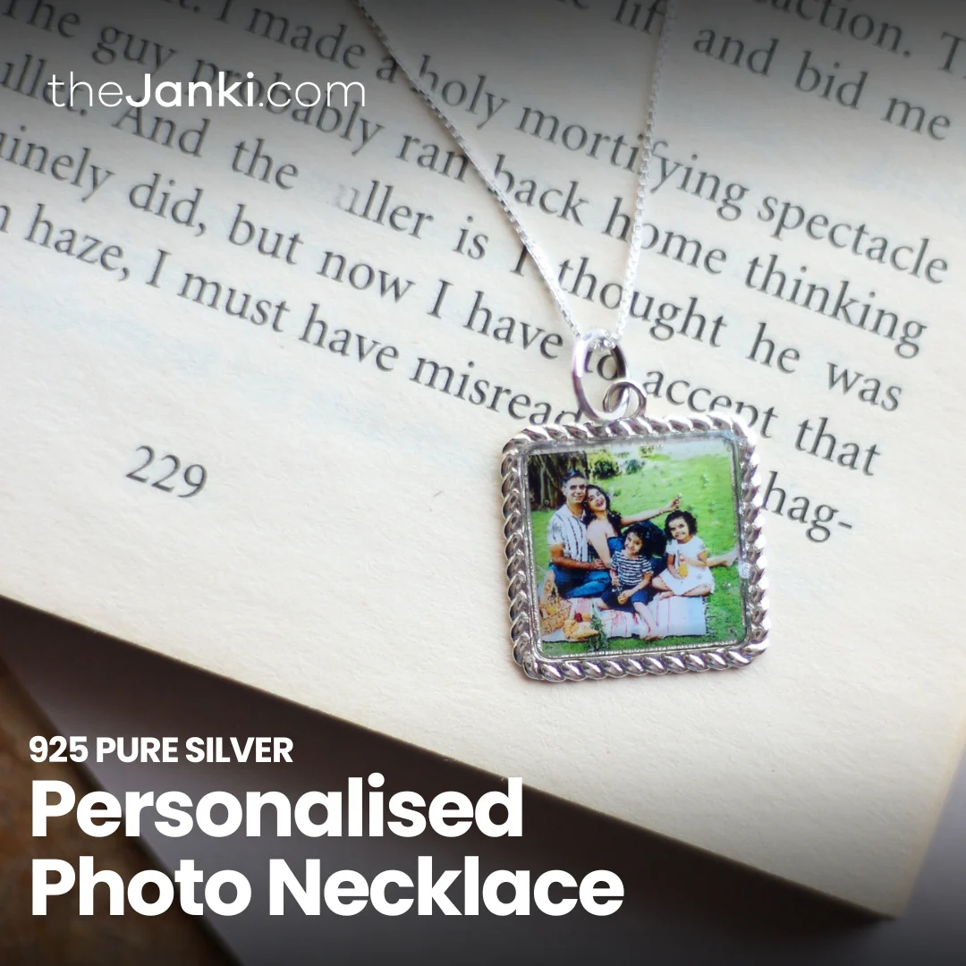 Personalise Happy Photo Necklace - Image 9