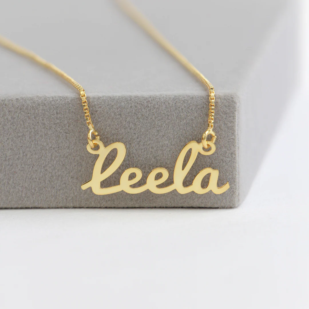 Signature Petals Name Necklace - Image 3