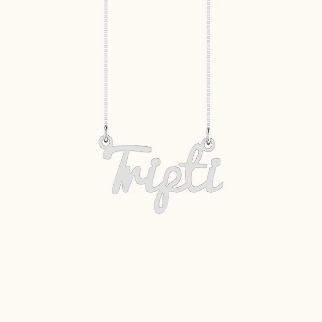 Signature Petals Name Necklace - Image 6