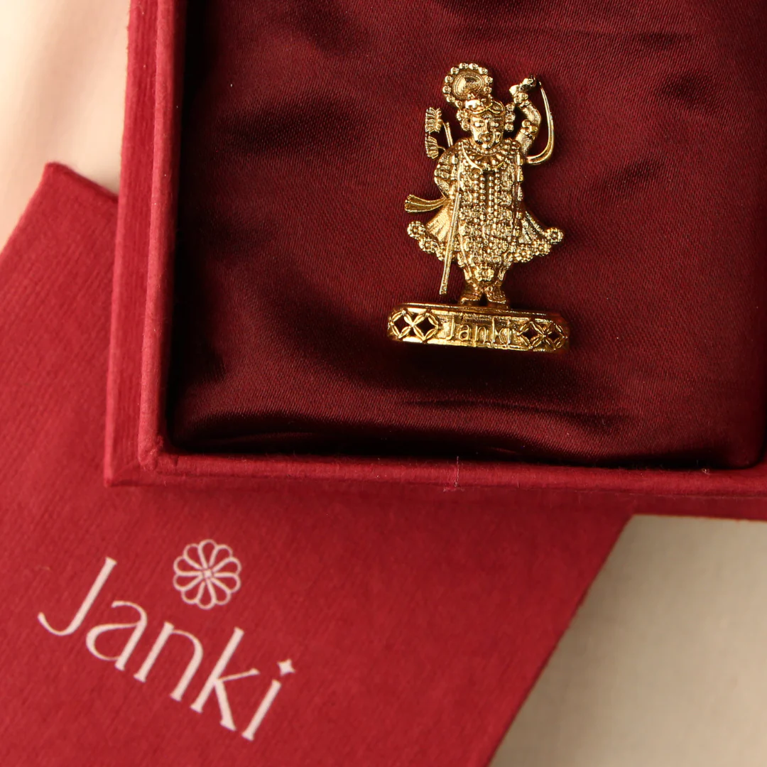 Shreeji Idol/Murti in Pure Brass - Image 3