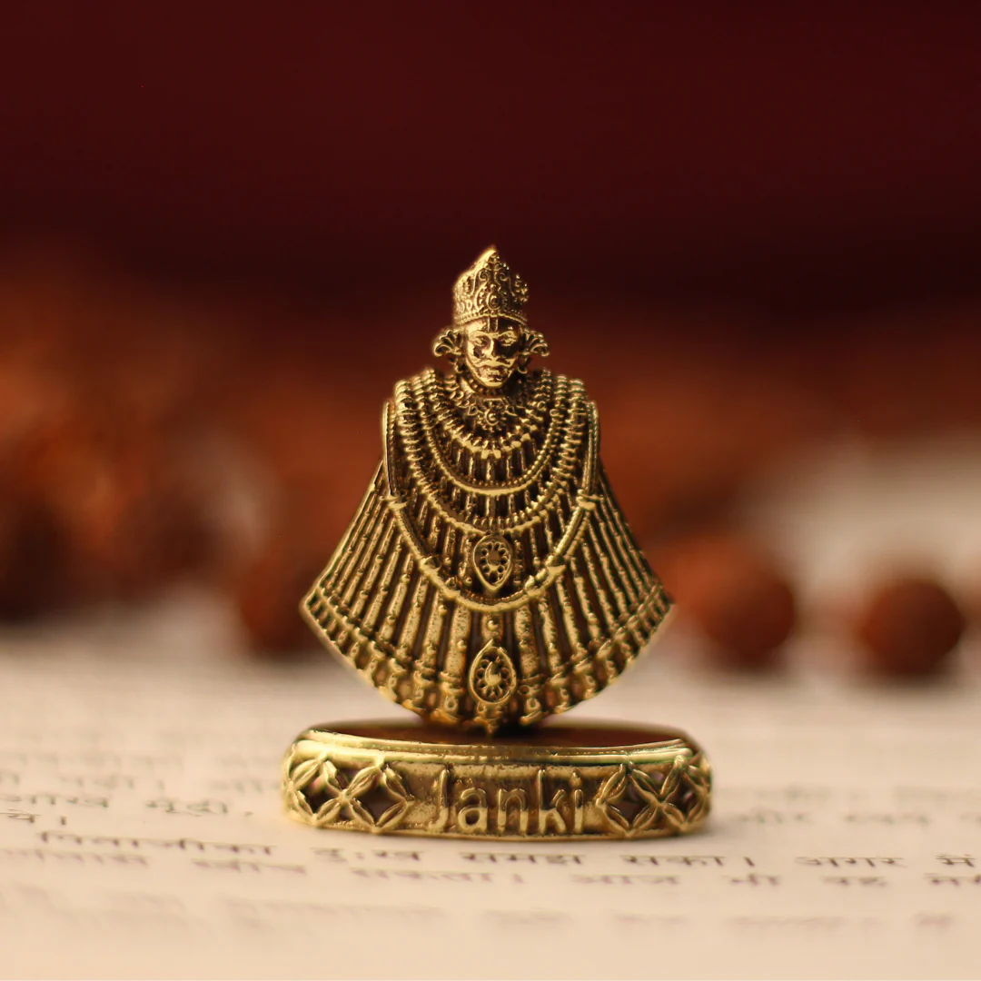 Shreeji Khatushyamji Idol/Murti in Pure Brass