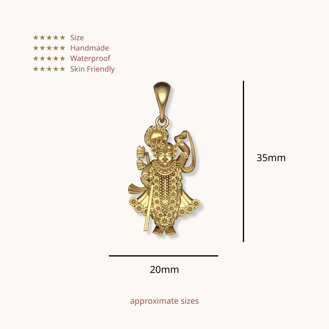 Shreeji Pendant- Ashthadhatu - Image 3