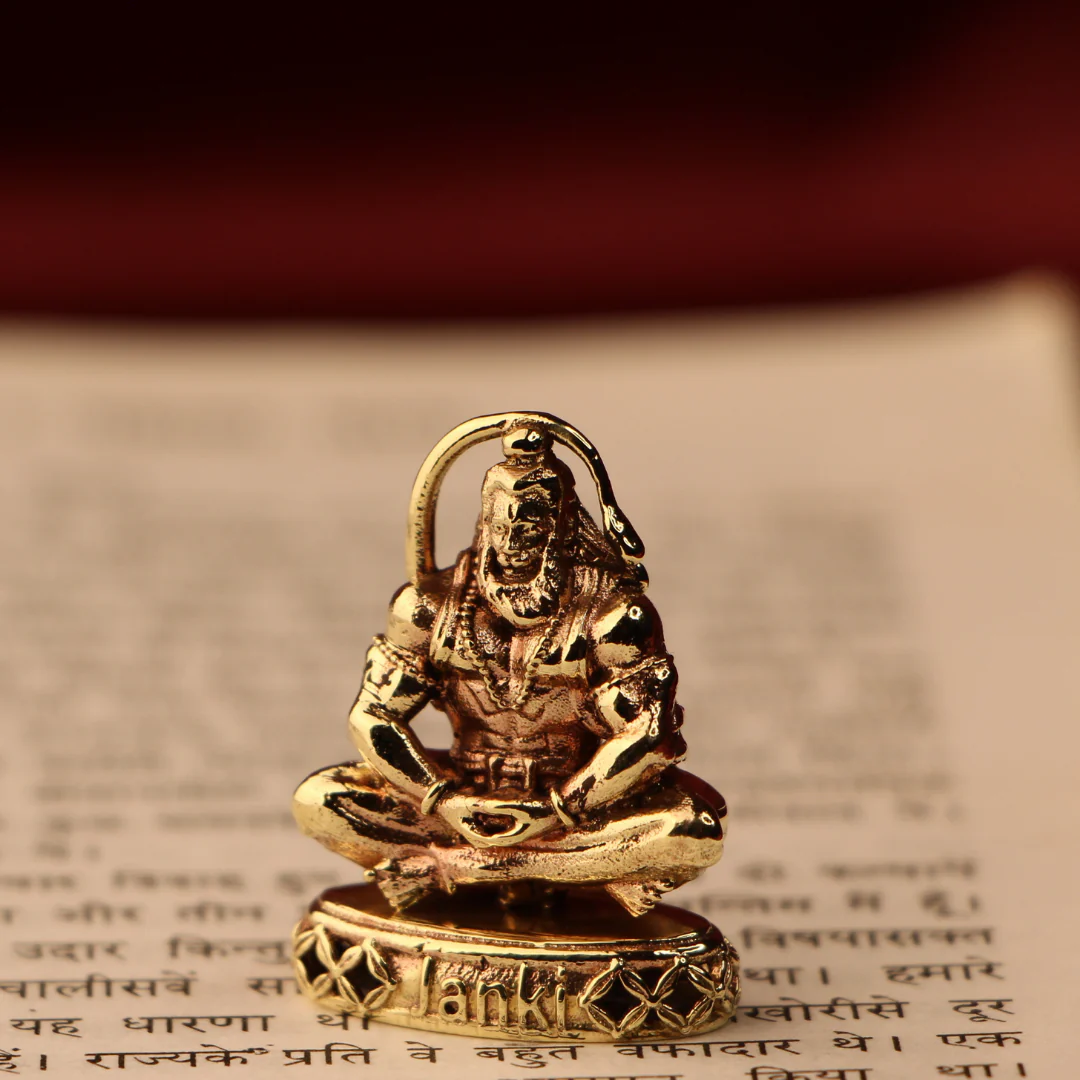 Shri Kesrinandan Hanumanji Idol/Murti in Pure Brass - Image 2