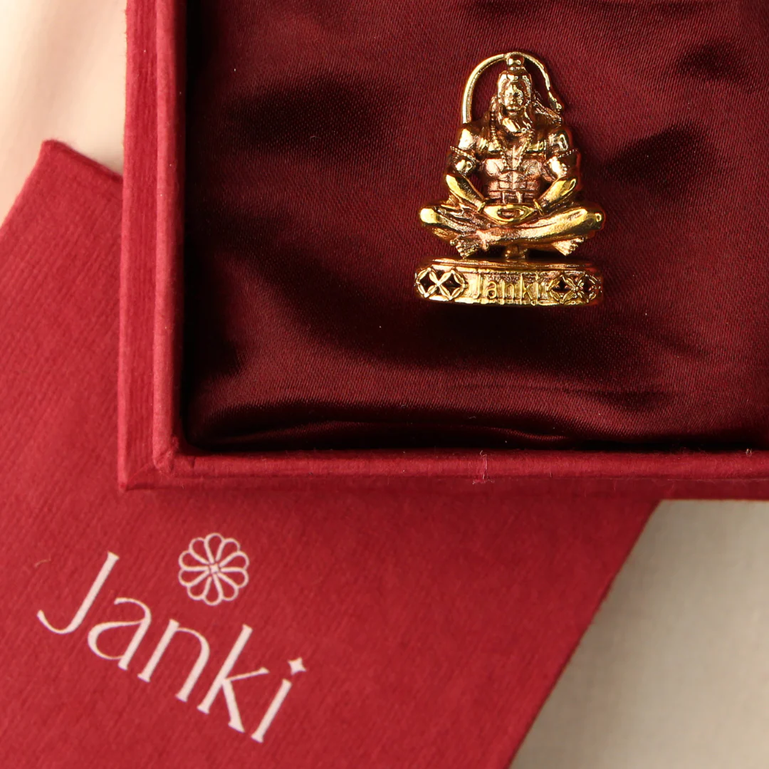 Shri Kesrinandan Hanumanji Idol/Murti in Pure Brass - Image 3