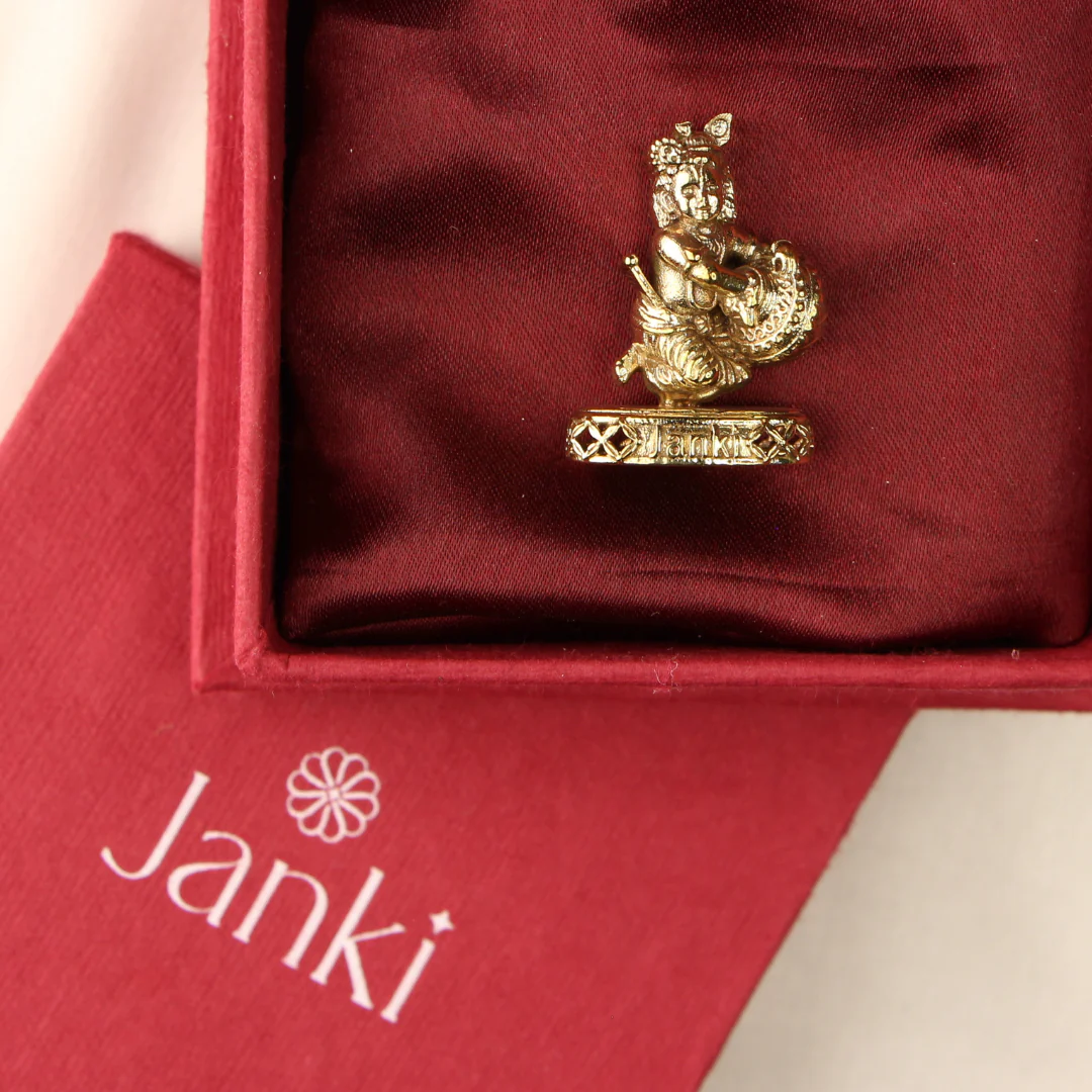 Shri Krishna Laddu Gopalji Idol/Murti in Pure Brass - Image 3
