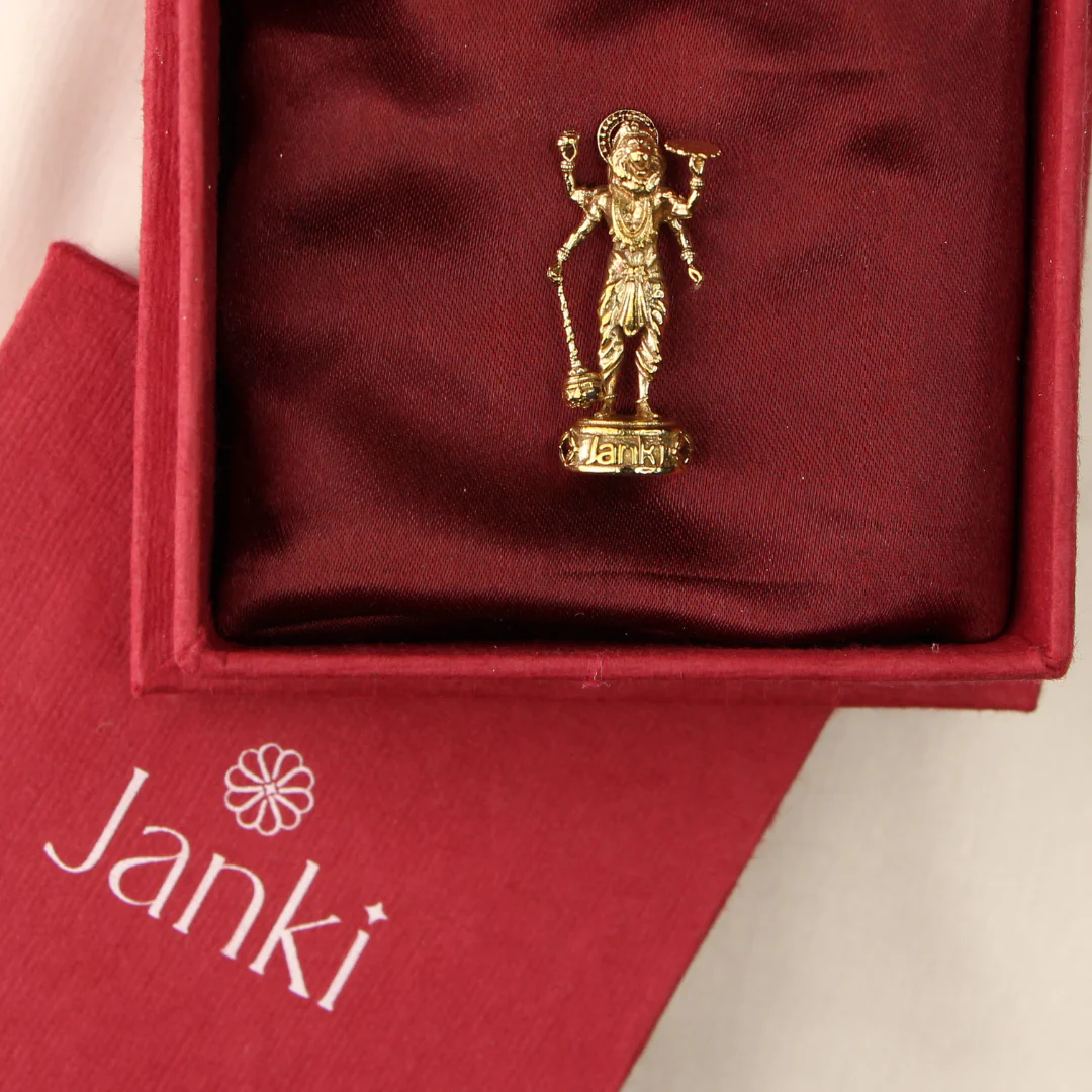 Shri Narsimha Idol/Murti in Pure Brass - Image 3