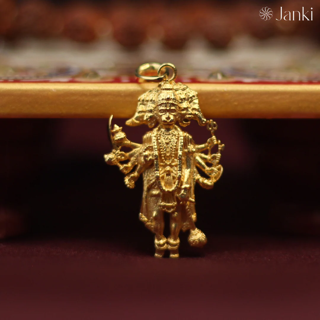 Shri Panchmukhi Hanuman Pendant - Image 3