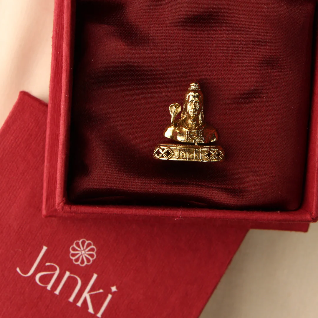 Shri Shivji Idol/Murti in Pure Brass - Image 3
