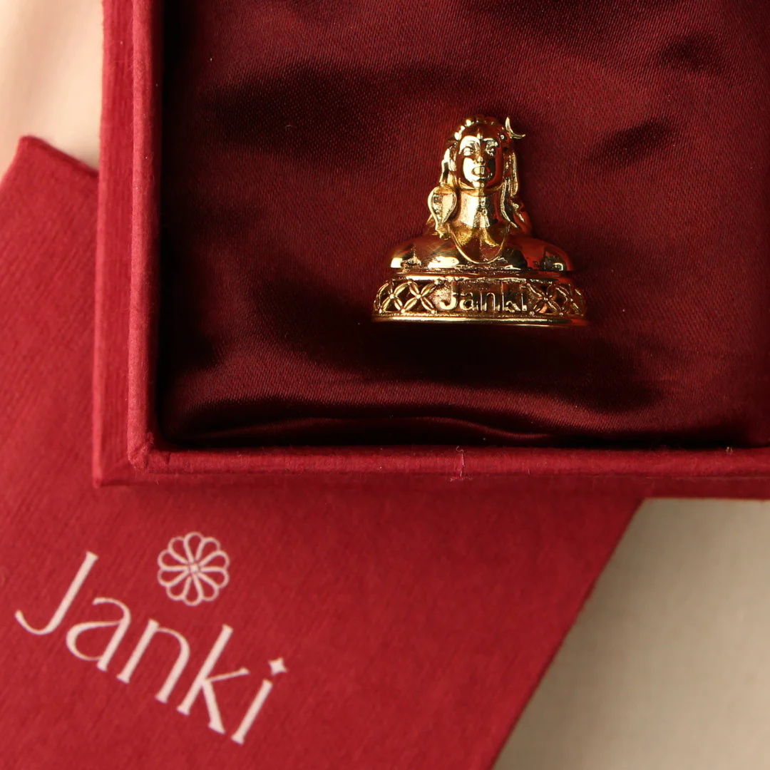 Shri Adiyogi Idol/Murti in Pure Brass - Image 3