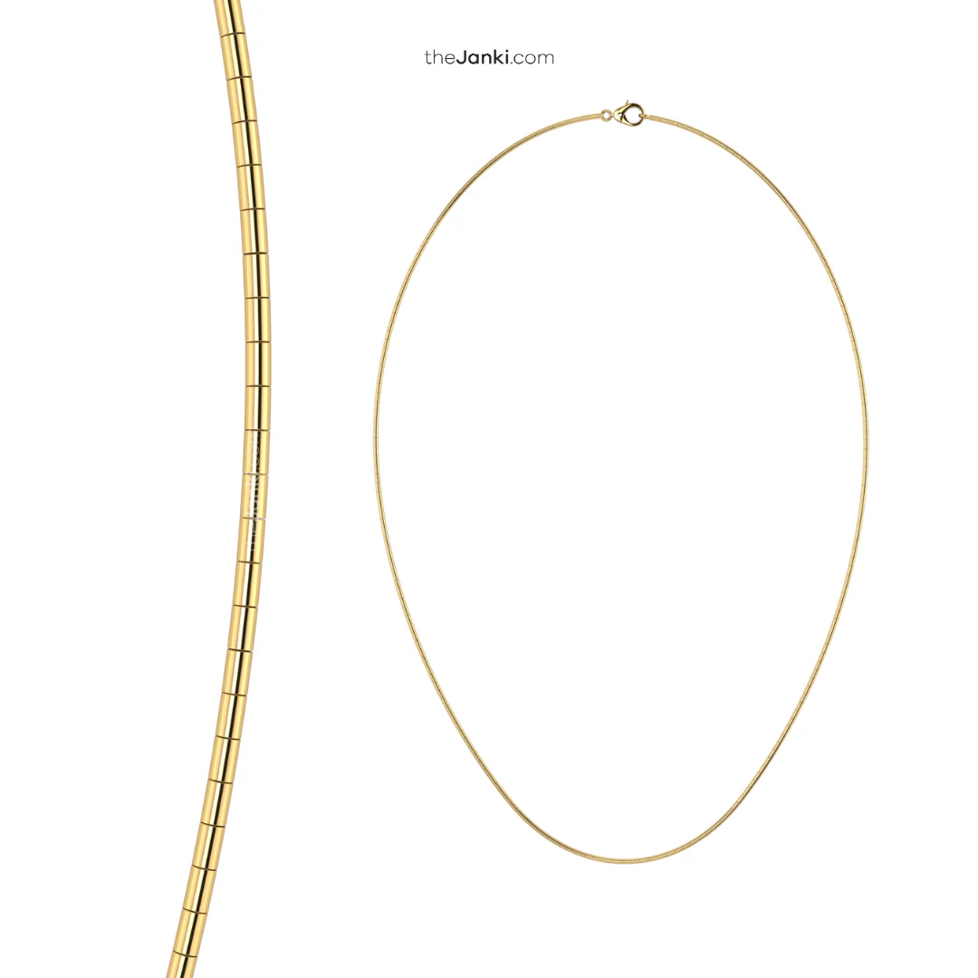 Golden Sleek Snake Chain - Image 3