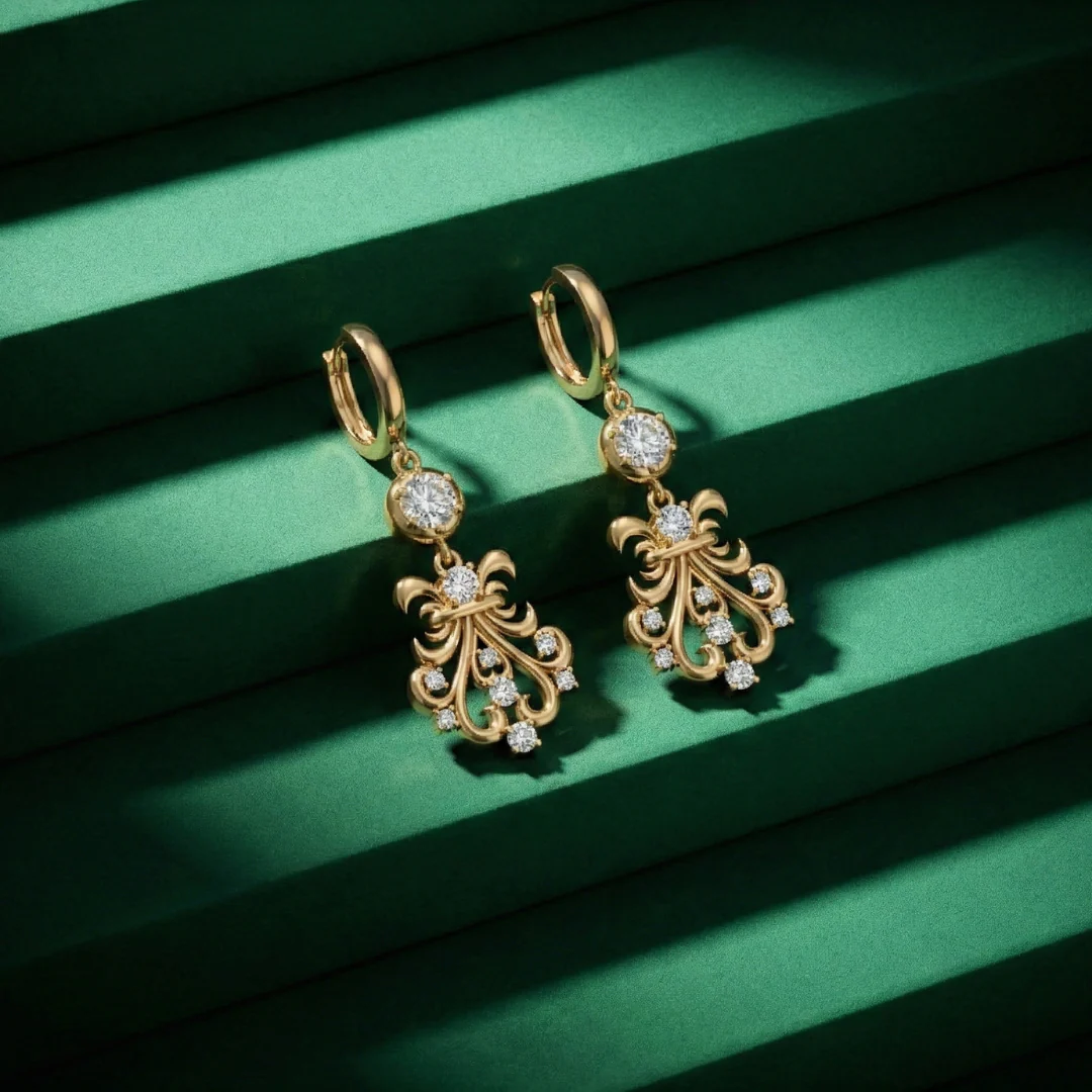 Toran Dangling Earrings - Image 3