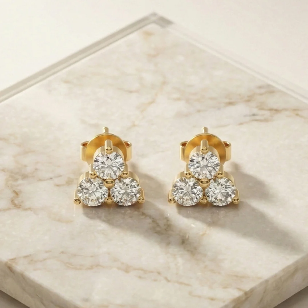Trident Earrings